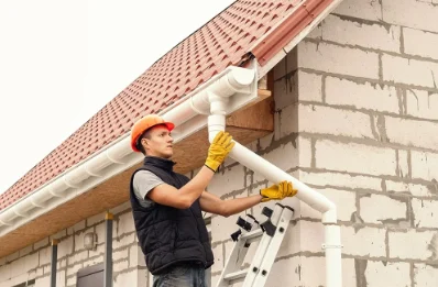 Pose et remplacement de gouttières à Bossendorf
